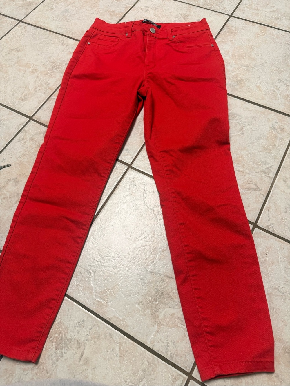 Women’s Red Skinny Jeans